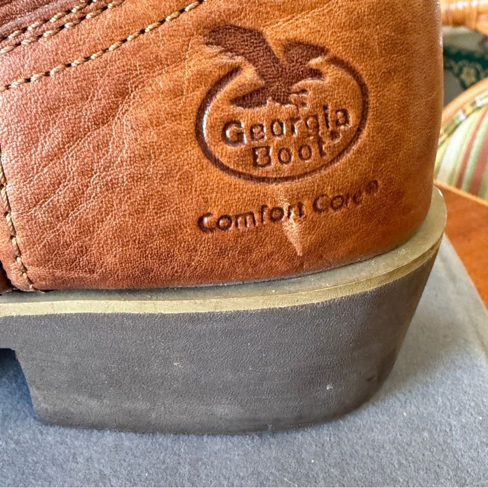Georgia Boot Farm and Ranch Comfort Core Wellington Work Boots Style G4742 10 - Picture 15 of 15